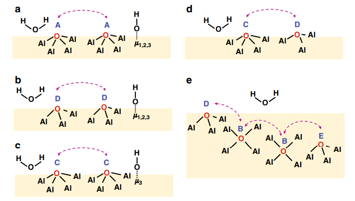 surface hydroxyl engineering